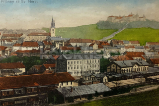 220 Kč PB Pohlednice Příbram, CZE120455