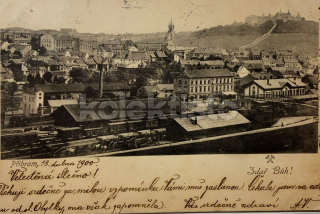 280 Kč PB Pohlednice Příbram, CZE120466