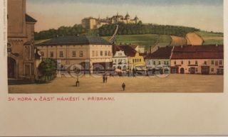 350 Kč PB Pohlednice Příbram, CZE120520