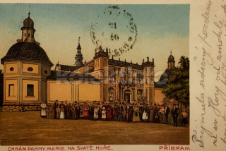 360 Kč PB Pohlednice Příbram, CZE120525