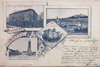 450 Kč PB Pohlednice Příbram, CZE120579