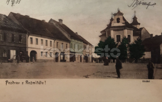 460 Kč PB Pohlednice Rožmitál pod Třemšínem, CZE120678