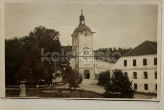 250 Kč PE Pohlednice Kamenice nad Lipou-s podpisem Kalvody, CZE120721