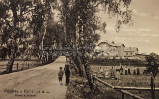 380 Kč PE Pohlednice Kamenice nad Lipou, CZE120760