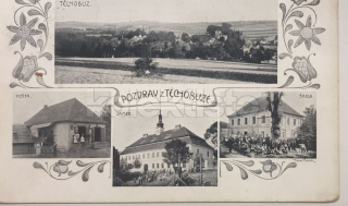 420 Kč PE Pohlednice Těchobuz, CZE120773