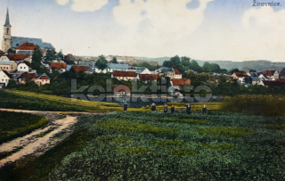 420 Kč PE Pohlednice Žirovnice, CZE120775