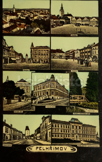 460 Kč PE Pohlednice Pelhřimov, CZE120778
