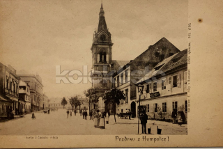 420 Kč PE Pohlednice Humpolec, CZE120820