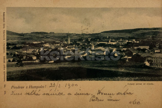 420 Kč PE Pohlednice Humpolec, CZE120823