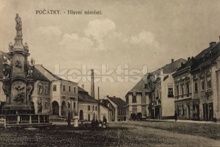 280 Kč PE Pohlednice Počátky, CZE120861