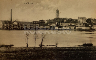 360 Kč PE Pohlednice Počátky, CZE120875