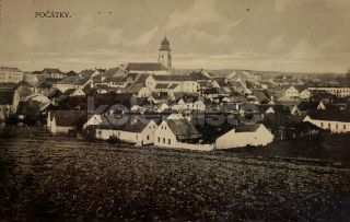 360 Kč PE Pohlednice Počátky, CZE120876