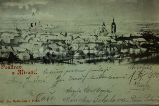 100 Kč PI Pohlednice Mirotice, CZE120899
