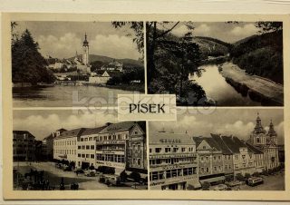100 Kč PI Pohlednice Písek, CZE120901