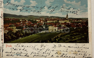 120 Kč PI Pohlednice Písek, CZE120906