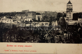 160 Kč PI Pohlednice Zvíkov, CZE120939