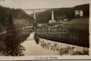 160 Kč PI Pohlednice Červená, CZE120940