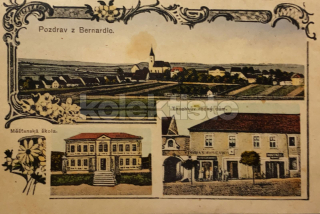 180 Kč PI Pohlednice Bernartice, CZE120944