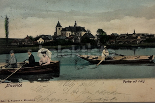1800 Kč PI Pohlednice Mirovice, CZE120949