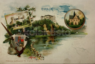 250 Kč PI Pohlednice Orlík, CZE120968