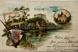 250 Kč PI Pohlednice Orlík, CZE120969
