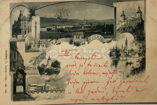 350 Kč PI Pohlednice Písek, CZE121033