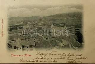 360 Kč PI Pohlednice Písek, CZE121051