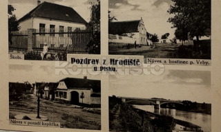 420 Kč PI Pohlednice Písek-Hradiště, CZE121097