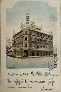 450 Kč PI Pohlednice Písek, CZE121103