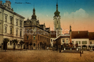 160 Kč PI Pohlednice Písek, CZE121214