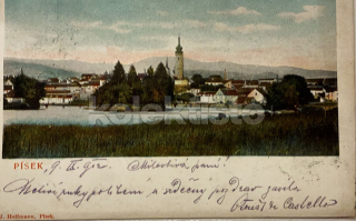 170 Kč PI Pohlednice Písek, CZE121226
