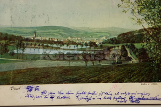 300 Kč PI Pohlednice Písek, CZE121274