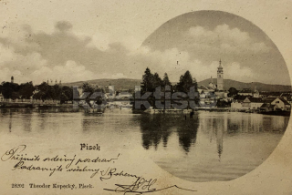 350 Kč PI Pohlednice Písek, CZE121299