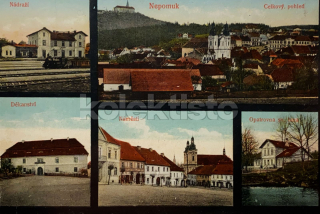 360 Kč PNJ Pohlednice Nepomuk, CZE121378