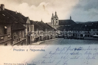 460 Kč PNJ Pohlednice Nepomuk, CZE121410
