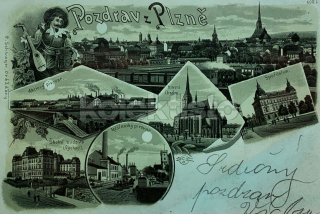 400 Kč PNM Pohlednice Plzeň, CZE121621