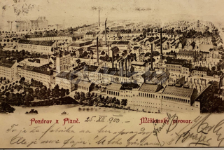 450 Kč PNM Pohlednice Plzeň PIVOVARY, CZE121660