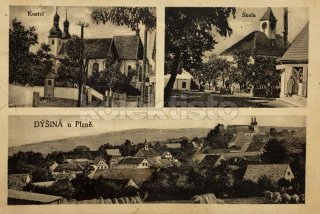 300 Kč PNS Pohlednice Dýšina, CZE121714