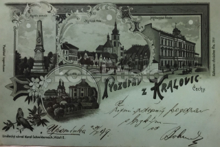 600 Kč PNS Pohlednice Kralovice, CZE121799