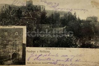 260 Kč PR Pohlednice Týn nad Bečvou-Helfštýn, CZE121818