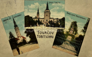320 Kč PR Pohlednice Tovačov POMNÍKY, CZE121824