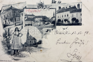 500 Kč PR Pohlednice Přerov, CZE121865