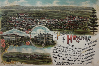 700 Kč PR Pohlednice Hranice, CZE121868