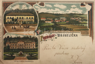 750 Kč PR Pohlednice Veselíčko HOSPODY, CZE121869