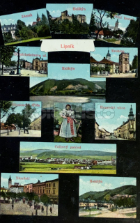 380 Kč PR Pohlednice Lipník nad Bečvou, CZE121991