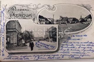 350 Kč PR Pohlednice Přerov, CZE122083
