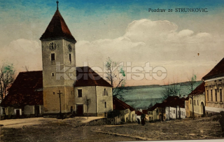 360 Kč PT Pohlednice Strunkovice nad Blanicí, CZE122203