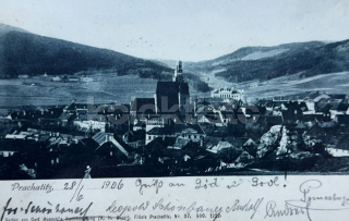 380 Kč PT Pohlednice Prachatice, CZE122218