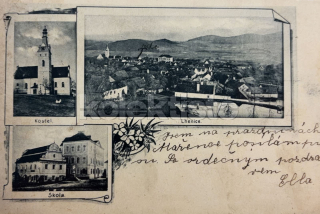 450 Kč PT Pohlednice Lhenice, CZE122240