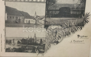 180 Kč PT Pohlednice Husinec, CZE122286